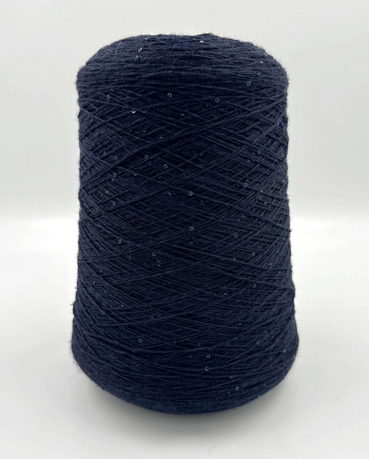 Пряжа Merino Paillettes, Italia, меринос, цвет темный джинс